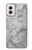 S2845 グレーマーブル Gray Marble Texture Motorola Moto G Power 5G (2024) バックケース、フリップケース・カバー