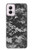 S3293 アーバンブラックカモ迷彩 Urban Black Camo Camouflage Motorola Moto G Power 5G (2024) バックケース、フリップケース・カバー