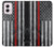 S3687 消防士細い赤い線アメリカの国旗 Firefighter Thin Red Line American Flag Motorola Moto G Power 5G (2024) バックケース、フリップケース・カバー