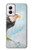 S3843 白頭ワシと氷 Bald Eagle On Ice Motorola Moto G Power 5G (2024) バックケース、フリップケース・カバー