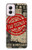 S3937 テキスト トップ シークレット アート ヴィンテージ Text Top Secret Art Vintage Motorola Moto G Power 5G (2024) バックケース、フリップケース・カバー