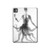 S1432 頭蓋骨のタコのX線 Skull Octopus X-ray iPad Pro 11 (2024,2025) タブレットケース