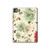 S2179 ヴィンテージ花のパターン Flower Floral Vintage Art Pattern iPad Pro 11 (2024,2025) タブレットケース
