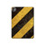 S2231 黄色と黒のラインハザードストライプ Yellow and Black Line Hazard Striped iPad Pro 11 (2024,2025) タブレットケース