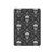 S2371 スカルヴィンテージモノクロのパターン Skull Vintage Monochrome Pattern iPad Pro 11 (2024,2025) タブレットケース