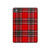 S2374 タータンレッドパターン Tartan Red Pattern iPad Pro 11 (2024,2025) タブレットケース