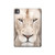 S2399 ホワイトライオンの顔 White Lion Face iPad Pro 11 (2024,2025) タブレットケース