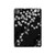 S2544 黒花柄の着物 Japanese Kimono Style Black Flower Pattern iPad Pro 11 (2024,2025) タブレットケース