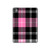 S3091 ピンクの模様のパターン Pink Plaid Pattern iPad Pro 11 (2024,2025) タブレットケース