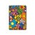 S3281 カラフルなヒッピーの花のパターン Colorful Hippie Flowers Pattern iPad Pro 11 (2024) タブレットケース