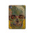 S3359 ヴィンセント・ヴァン・ゴッホ スカル Vincent Van Gogh Skull iPad Pro 11 (2024,2025) タブレットケース
