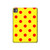 S3526 赤い水玉 Red Spot Polka Dot iPad Pro 11 (2024,2025) タブレットケース