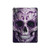 S3582 紫の頭蓋骨 Purple Sugar Skull iPad Pro 11 (2024,2025) タブレットケース
