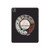 S0059 レトロなダイヤル式の電話ダイヤル Retro Rotary Phone Dial On iPad Pro 13 (2024,2025), Air 13 2026 タブレットケース