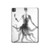 S1432 頭蓋骨のタコのX線 Skull Octopus X-ray iPad Pro 13 (2024,2025) タブレットケース
