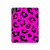 S1850 ピンクのヒョウ柄 Pink Leopard Pattern iPad Pro 13 (2024,2025), Air 13 2026 タブレットケース
