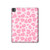S2213 ピンクのヒョウ柄 Pink Leopard Pattern iPad Pro 13 (2024) タブレットケース