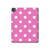S2358 ピンクの水玉 Pink Polka Dots iPad Pro 13 (2024,2025), Air 13 2026 タブレットケース