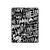 S2744 こんにちはこんにちはねえアートパターン Hey Hi Hello Art Pattern iPad Pro 13 (2024,2025) タブレットケース
