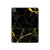S2896 ゴールドマーブルグラフィックプリント Gold Marble Graphic Printed iPad Pro 13 (2024,2025), Air 13 2026 タブレットケース