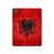 S2982 アルバニアサッカー Albania Football Soccer Red Flag iPad Pro 13 (2024,2025) タブレットケース