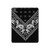 S3363 黒バンダナ Bandana Black Pattern iPad Pro 13 (2024) タブレットケース