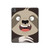 S3855 ナマケモノの顔の漫画 Sloth Face Cartoon iPad Pro 13 (2024,2025), Air 13 2026 タブレットケース