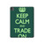 S3862 落ち着いてトレード Keep Calm and Trade On iPad Pro 13 (2024,2025) タブレットケース