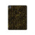 S3869 古代エジプトの象形文字 Ancient Egyptian Hieroglyphic iPad Pro 13 (2024,2025), Air 13 2026 タブレットケース