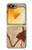 S0379 恐竜化石 Dinosaur Fossil Samsung Galaxy Z Flip 6, Flip 7 FE バックケース、フリップケース・カバー