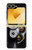 S1109 笑み 弾丸 銃 Smile Bullet Gun Samsung Galaxy Z Flip 6, Flip 7 FE バックケース、フリップケース・カバー
