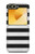 S1596 黒と白のストライプ Black and White Striped Samsung Galaxy Z Flip 6, Flip 7 FE バックケース、フリップケース・カバー