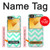 S1723 ミントシェブロンジグザグ Mint Chevron Zigzag Samsung Galaxy Z Flip 6, Flip 7 FE バックケース、フリップケース・カバー