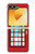 S2059 イングランドクラシック英国の電話ボックスミニマリスト England Classic British Telephone Box Minimalist Samsung Galaxy Z Flip 6, Flip 7 FE バックケース、フリップケース・カバー