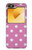 S2358 ピンクの水玉 Pink Polka Dots Samsung Galaxy Z Flip 6, Flip 7 FE バックケース、フリップケース・カバー