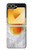 S2695 フライドエッグ Fried Egg Samsung Galaxy Z Flip 6, Flip 7 FE バックケース、フリップケース・カバー