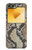 S2703 スネークスキンテクスチャグラフィックプリント Snake Skin Texture Graphic Printed Samsung Galaxy Z Flip 6, Flip 7 FE バックケース、フリップケース・カバー