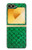 S2704 グリーンフィッシュスケールパターングラフィック Green Fish Scale Pattern Graphic Samsung Galaxy Z Flip 6, Flip 7 FE バックケース、フリップケース・カバー