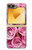 S2943 ピンクローズ Pink Rose Samsung Galaxy Z Flip 6, Flip 7 FE バックケース、フリップケース・カバー