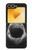 S3100 白のサメ Great White Shark Samsung Galaxy Z Flip 6, Flip 7 FE バックケース、フリップケース・カバー