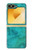 S3147 アクアマーブルストーン Aqua Marble Stone Samsung Galaxy Z Flip 6, Flip 7 FE バックケース、フリップケース・カバー