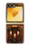 S3174 大きな古時計 Grandfather Clock Samsung Galaxy Z Flip 6, Flip 7 FE バックケース、フリップケース・カバー
