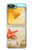 S3212 シーシェルズ・ヒトデ・ビーチ Sea Shells Starfish Beach Samsung Galaxy Z Flip 6, Flip 7 FE バックケース、フリップケース・カバー