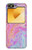 S3444 デジタルアートカラフルな液体 Digital Art Colorful Liquid Samsung Galaxy Z Flip 6, Flip 7 FE バックケース、フリップケース・カバー
