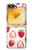 S3481 イチゴ Strawberry Samsung Galaxy Z Flip 6, Flip 7 FE バックケース、フリップケース・カバー
