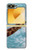 S3680 かわいいスマイルキリン Cute Smile Giraffe Samsung Galaxy Z Flip 6, Flip 7 FE バックケース、フリップケース・カバー