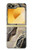 S3700 マーブルゴールドグラフィックプリント Marble Gold Graphic Printed Samsung Galaxy Z Flip 6, Flip 7 FE バックケース、フリップケース・カバー