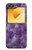 S3713 パープルクォーツアメジストグラフィックプリント Purple Quartz Amethyst Graphic Printed Samsung Galaxy Z Flip 6, Flip 7 FE バックケース、フリップケース・カバー