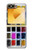 S3956 水彩パレットボックスグラフィック Watercolor Palette Box Graphic Samsung Galaxy Z Flip 6, Flip 7 FE バックケース、フリップケース・カバー S3956 水彩パレットボックスグラフィック Watercolor Palette Box Graphic Samsung Galaxy Z Flip 6, Flip 7 FE バックケース、フリップケース・カバー