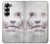 S0884 ホラーフェイス Horror Face Samsung Galaxy Z Fold 6 バックケース、フリップケース・カバー